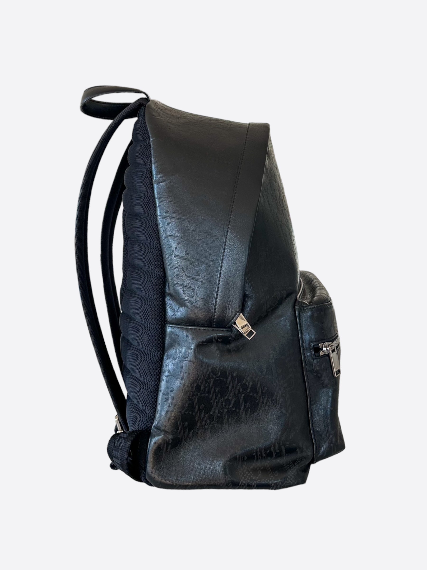 Dior Black Oblique Galaxy Rider Backpack for Women | Luxury Designer Backpack | Stylish Travel & Everyday Use | Perfect for Work, School & Fashion Outings