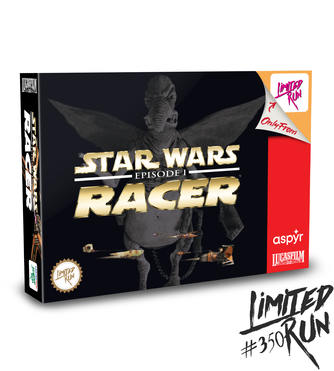 Star Wars Episode I: Racer Classic Edition Limited Run #350 for PS4 - Relive the Iconic Pod Racing Experience | Perfect for Gaming Collectors and Star Wars Fans