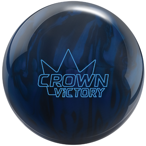 Brunswick Crown Victory Bowling Ball - High Performance Reactive Resin for Strikes & Spares | Perfect for League Play & Tournaments