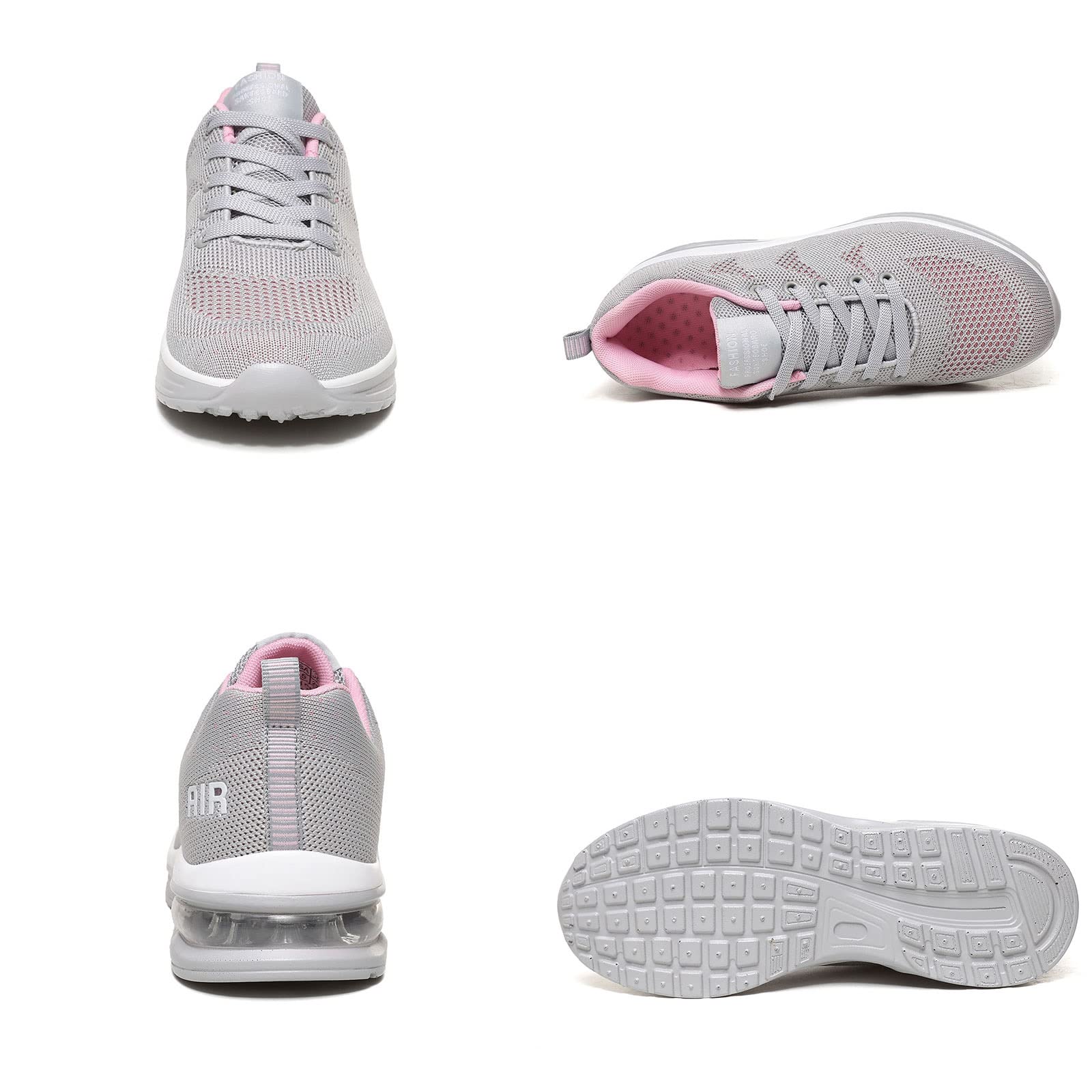 FLIOZY Women's Running Shoes - Lightweight Air Cushion Sneakers for Walking, Tennis & Jogging | Breathable Mesh Lace-Up Athletic Shoes for Women | Perfect for Gym Workouts, Daily Wear & Outdoor Activities