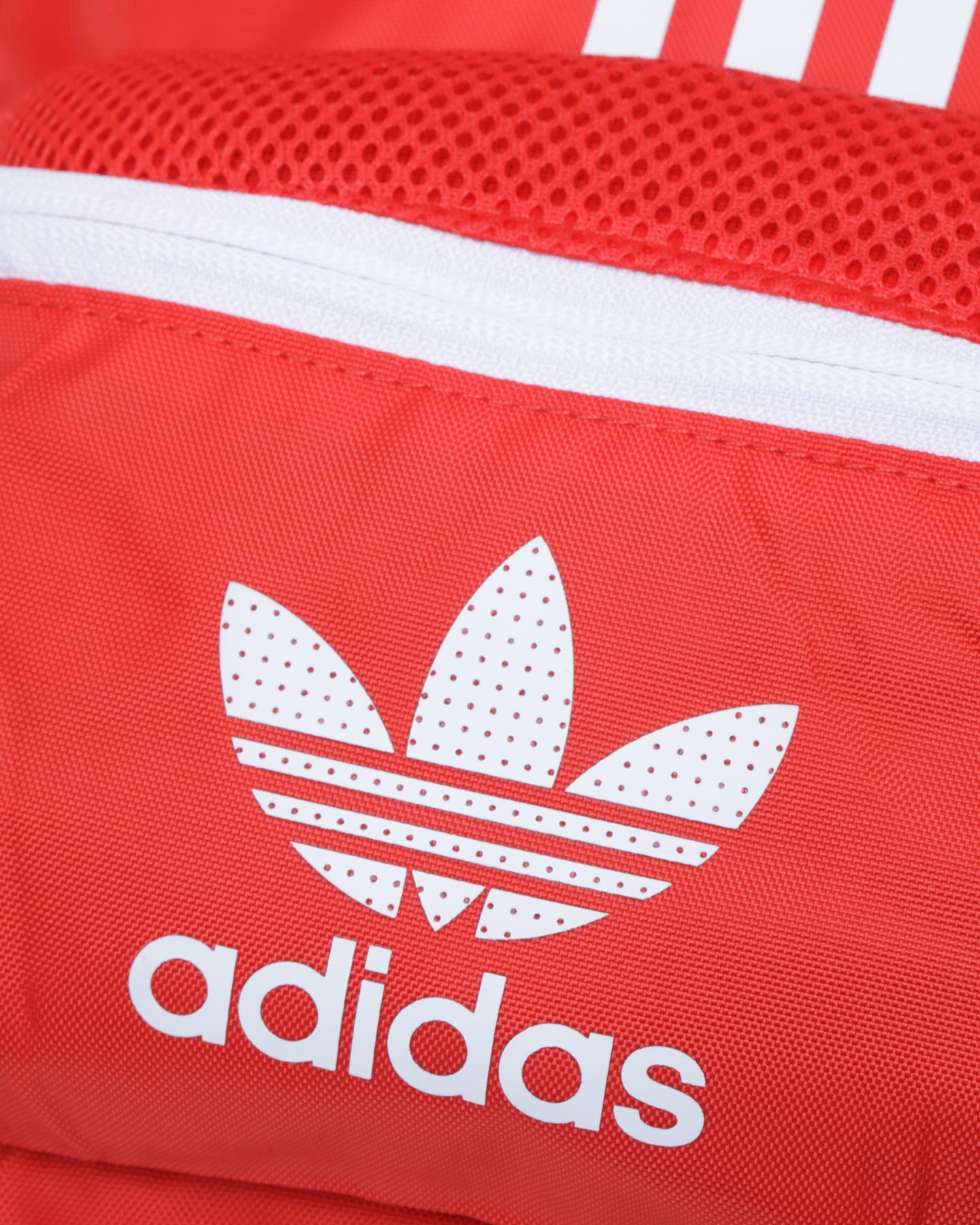 Adidas Small Backpack for Women & Men - Lightweight Red/White Sports Daypack for Gym, School, Travel & Hiking | Water-Resistant Compact Backpack