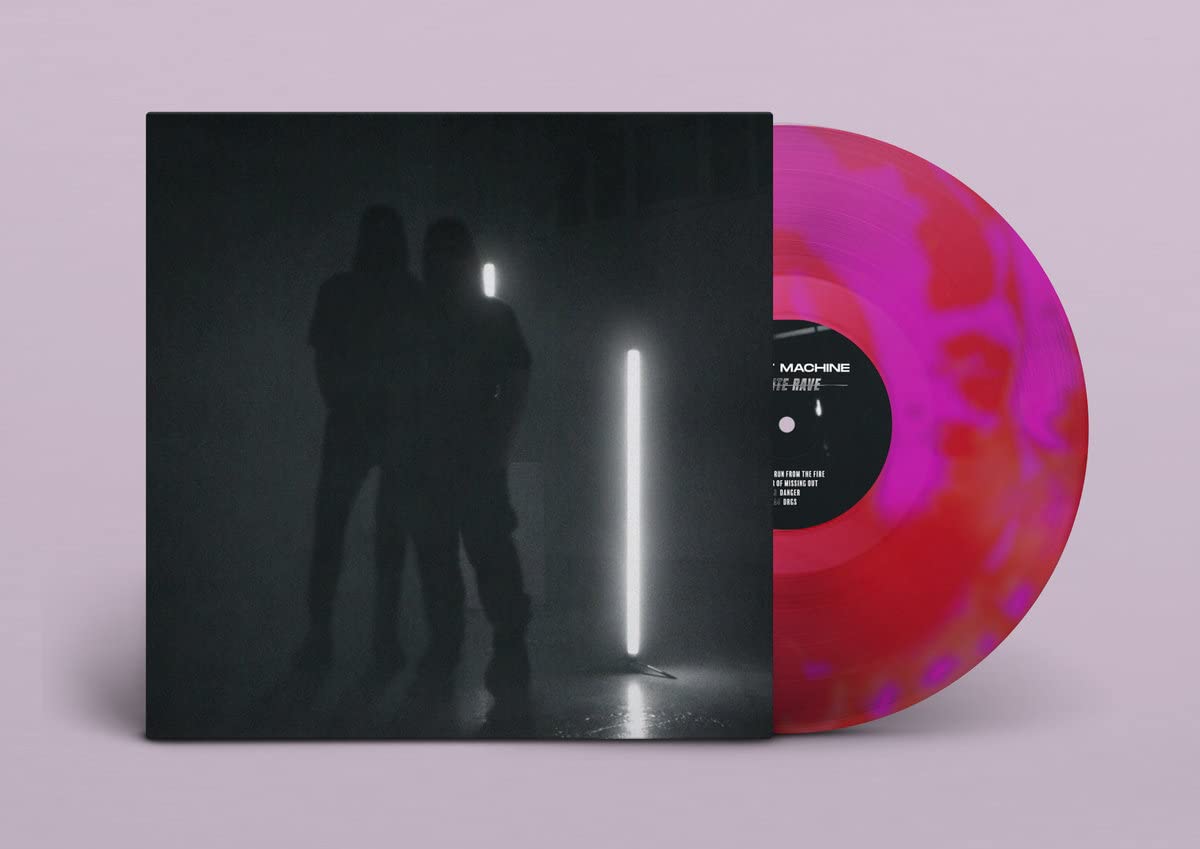 Minuit Machine - Sainte Rave Vinyl Record | Limited Edition French Synthwave Music for Collectors & DJs | Perfect for Nightclubs, Retro Parties & Music Enthusiasts