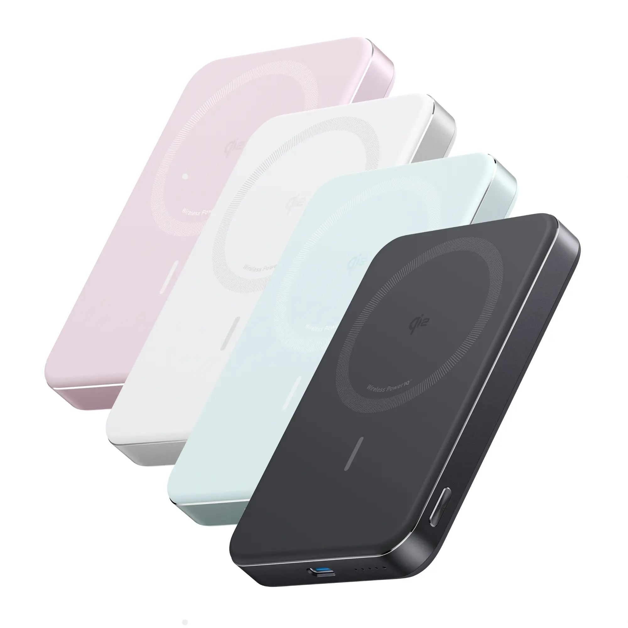 Anker MagGo Ultra Slim 10000mAh Qi2 Certified 15W Magnetic Wireless Power Bank A1664 - Perfect for iPhone 15/14/13, Samsung Galaxy, and AirPods Charging On The Go