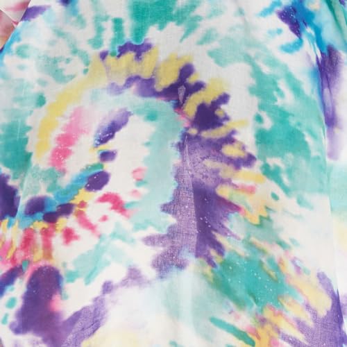 Kc27 Aqua Purple Tie Dye