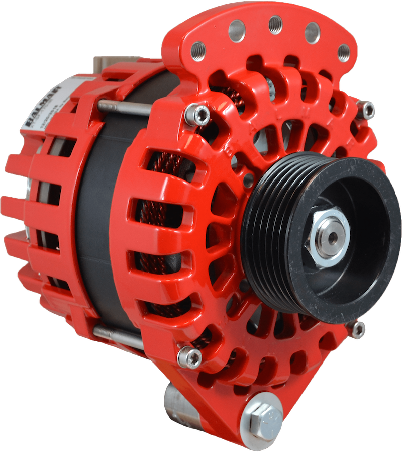 XT SF 170 IR IG Alternator for Wakeboats - 170A 12V Spindle Mount Single Foot with K6 Serpentine Pulley | Isolated Ground Internal Regulator | Perfect for Marine Engine Replacement & Water Sports Boat Upgrades
