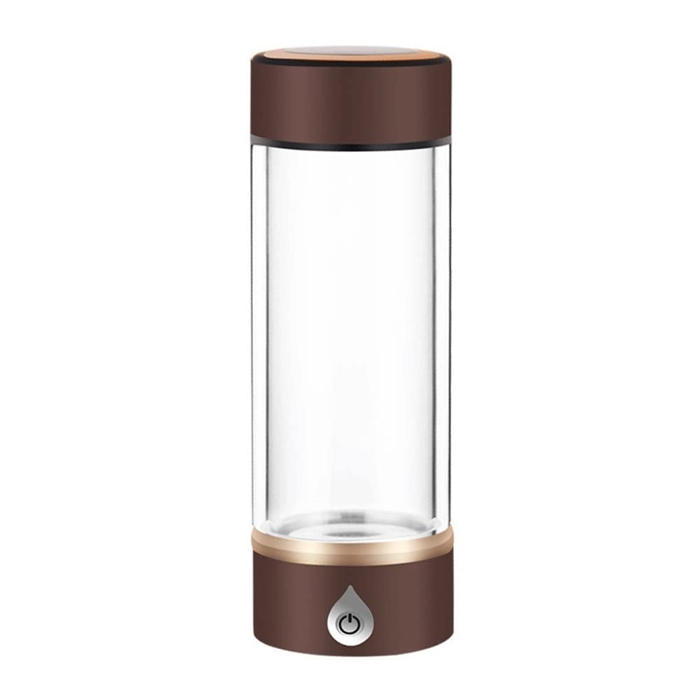 420ML Portable Hydrogen Alkaline Water Bottle - 3-Minute Fast Hydrogen Generator with Ozone & Chlorine Removal - Perfect for Travel, Gym & Outdoor Activities