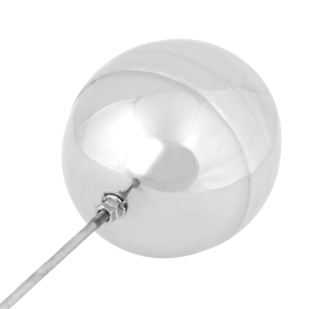 Adjustable Stainless Steel Water Float Valve Assembly for Water and Oil Tanks, Pools, and Irrigation Systems