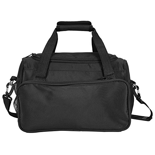 Stylish Salon Travel Case - Portable Hairdressing & Makeup Bag for Scissors, Combs & Tools (Black) - Perfect for Hairstylists On-The-Go