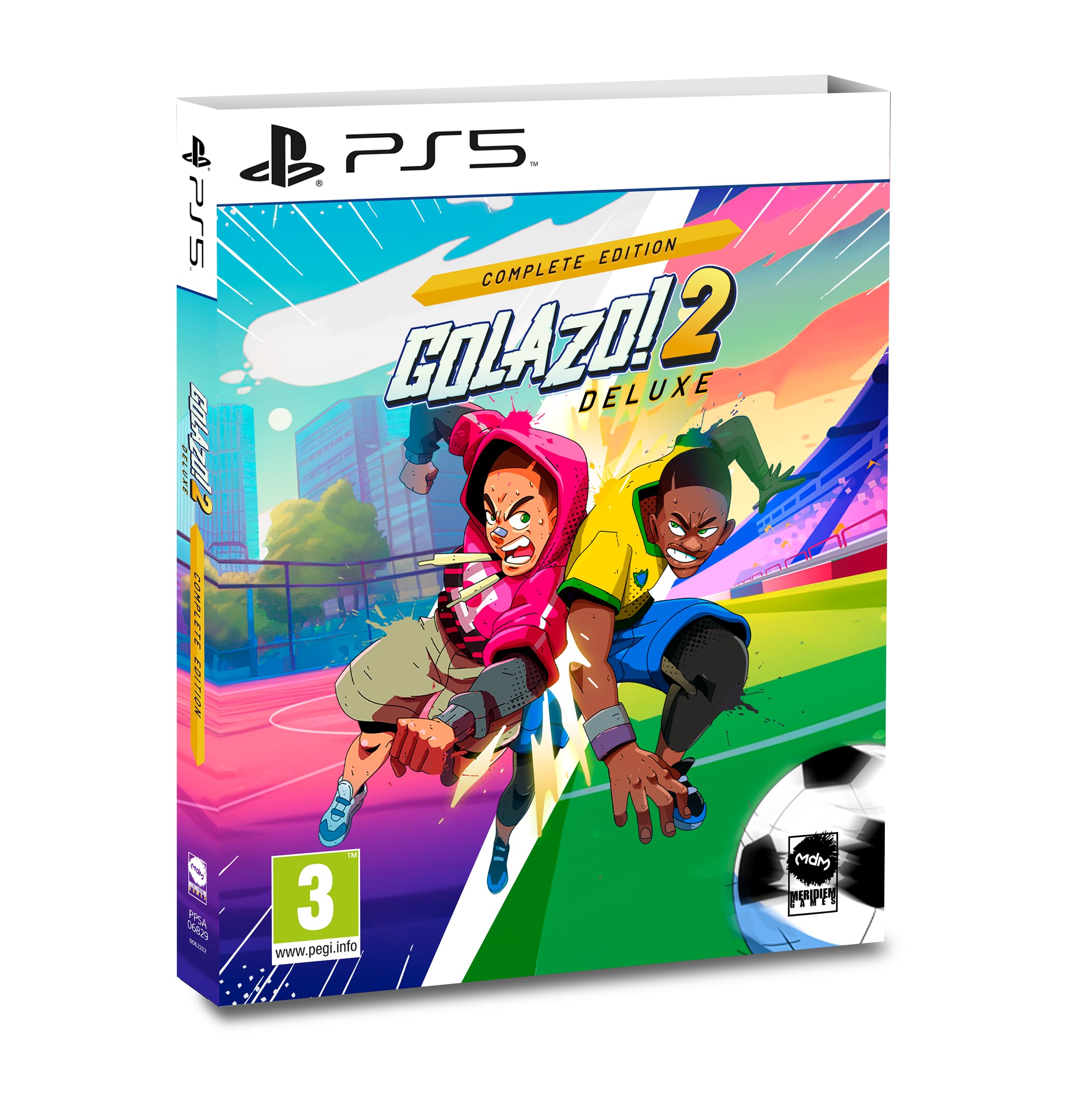 Golazo!2 Deluxe - Complete Edition for PlayStation 5 (PS5) - Soccer Football Video Game for Sports Fans - Perfect for Game Nights & Competitive Play