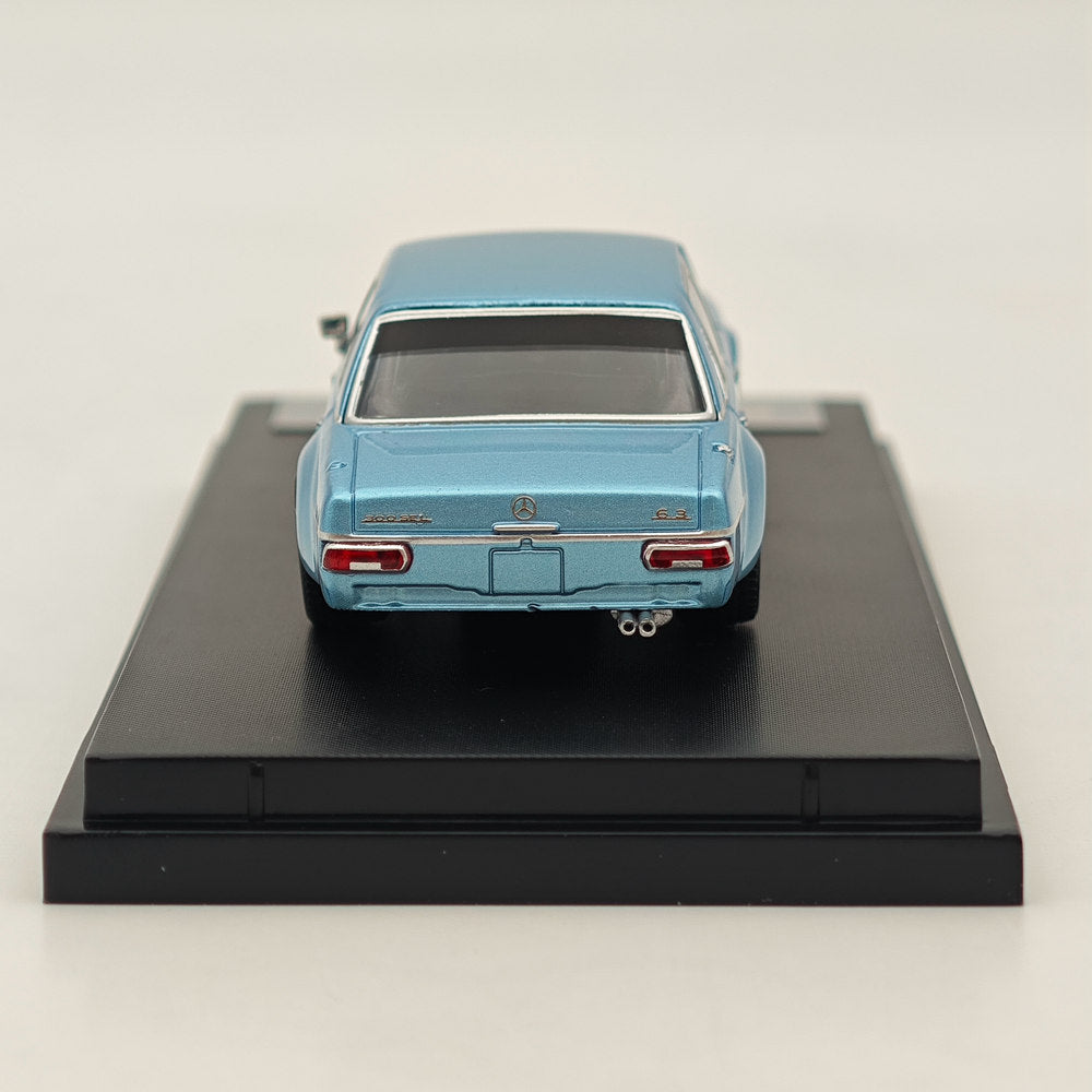 1:64 Scale Mercedes Benz 300SEL W109 AMG Blue Diecast Model Car - Collectible Toy for Display, Gifts & Racing Enthusiasts - Perfect for Home Decor, Office Display and Car Collections
