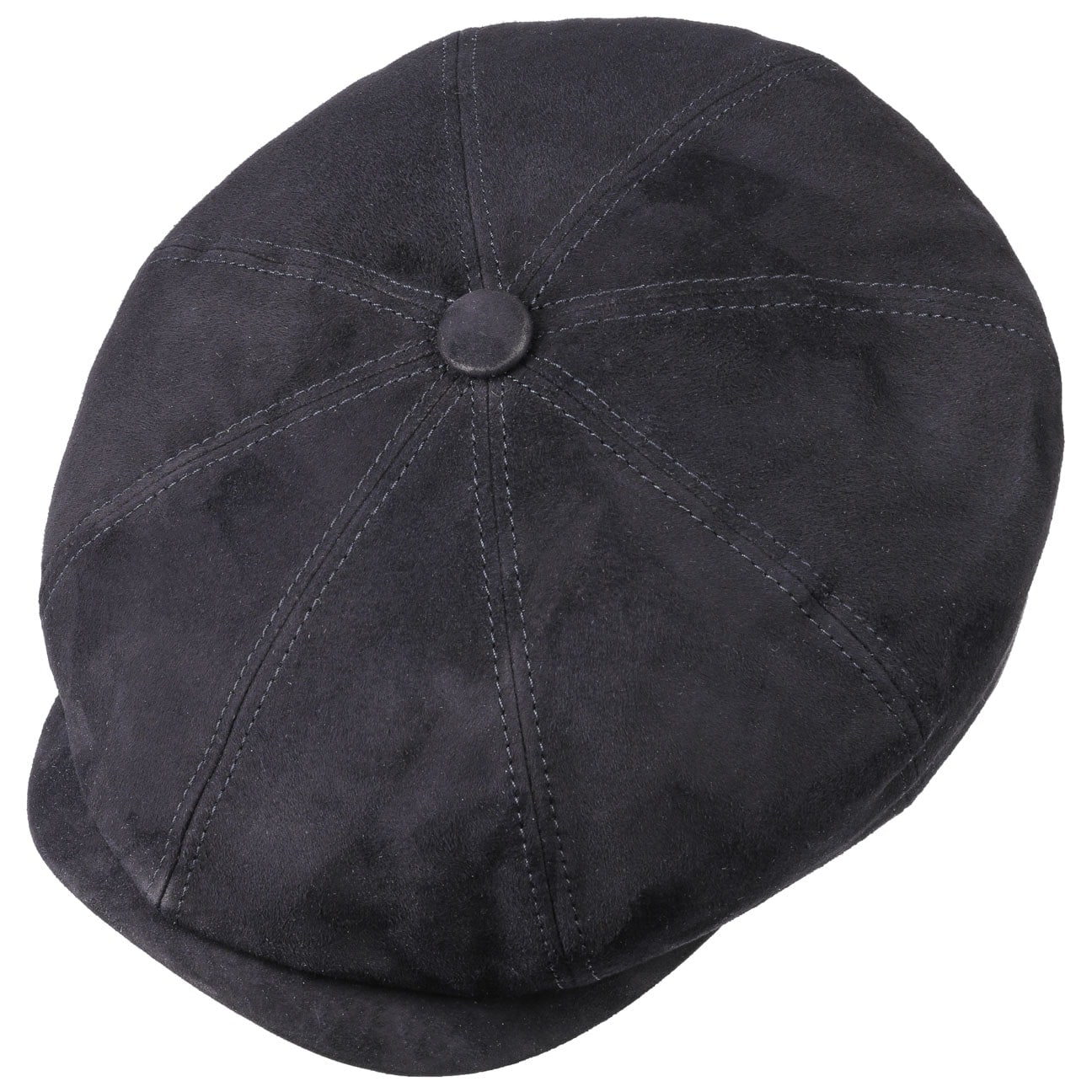 Stetson Hatteras Goat Suede Newsboy Cap - Vintage Style Men's Hat for Casual Wear & Outdoor Adventures