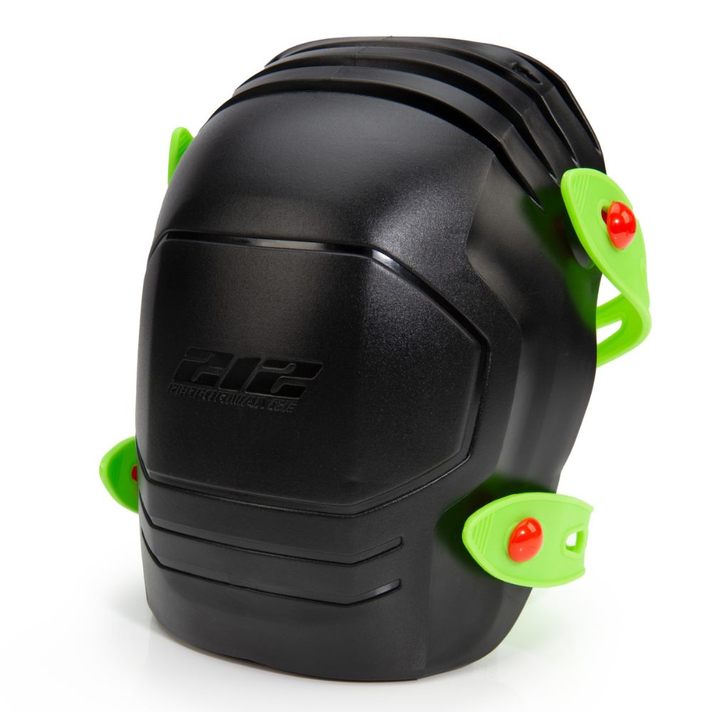 212 Performance WSKP 05 Black Wet Surface Flexible Shell Foam Core Knee Pads - Non-Slip Work Protection for Construction, Roofing, Flooring & Outdoor Activities