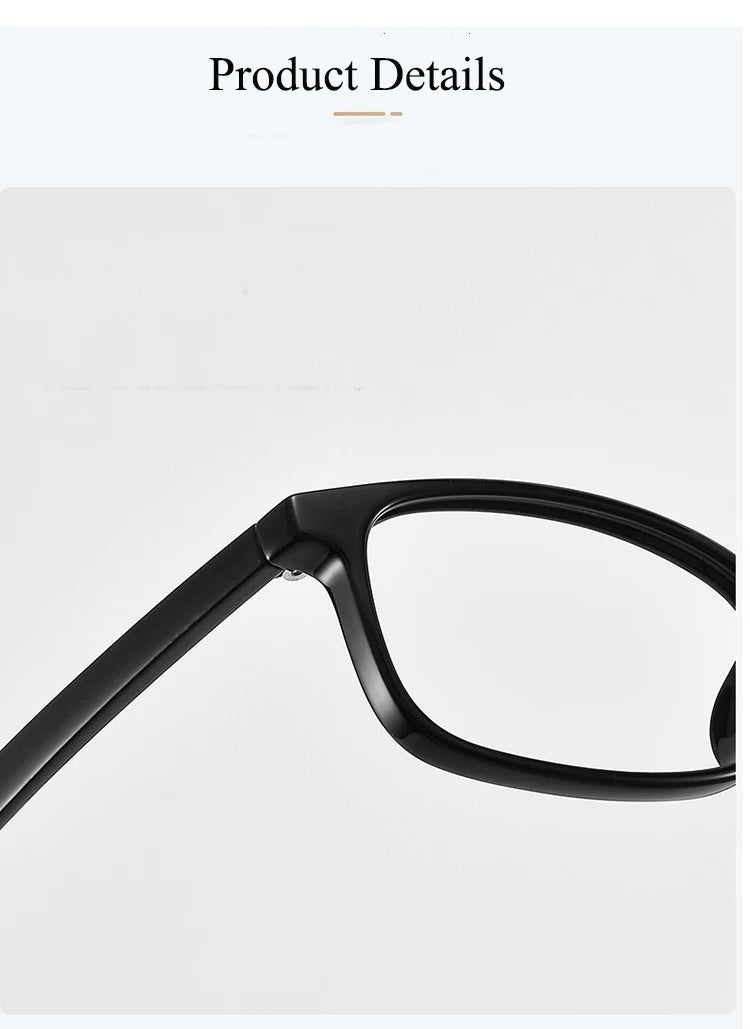 Bclear Unisex Small Full Rim Rectangle Plastic Eyeglasses 1058 - Lightweight & Durable Frames for Men & Women - Perfect for Reading, Work & Everyday Use