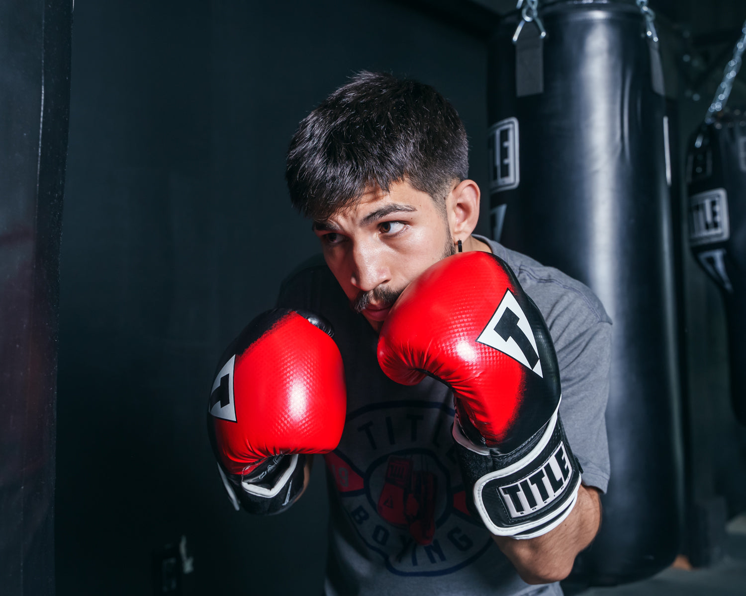 TITLE Boxing Speed Trax Weighted Bag Boxing Gloves - Professional Training Gloves for Boxing, MMA & Fitness Workouts - Improve Speed & Power for Home Gym or Boxing Studio