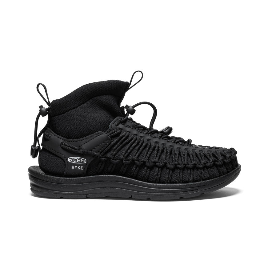 UNEEK x HYKE Women's High Top Sneakers - Black | Stylish & Comfortable for Casual Wear, Running & Outdoor Activities