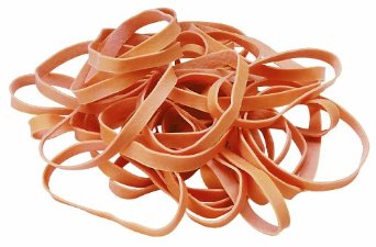 1/4lb #64 Rubber Bands - Heavy Duty Office Supplies for Mailing, Packaging & Office Organization (1000 Count) - Perfect for Bundling Documents, Securing Boxes & DIY Projects