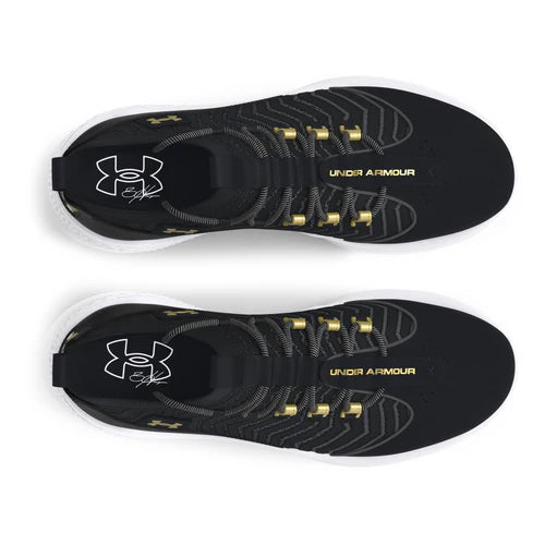 UA Harper 9 Black Men's Turf Baseball Shoes - Lightweight Cleats for Baseball & Softball - Perfect for Training, Games & Field Sports (Model 3027443-001)