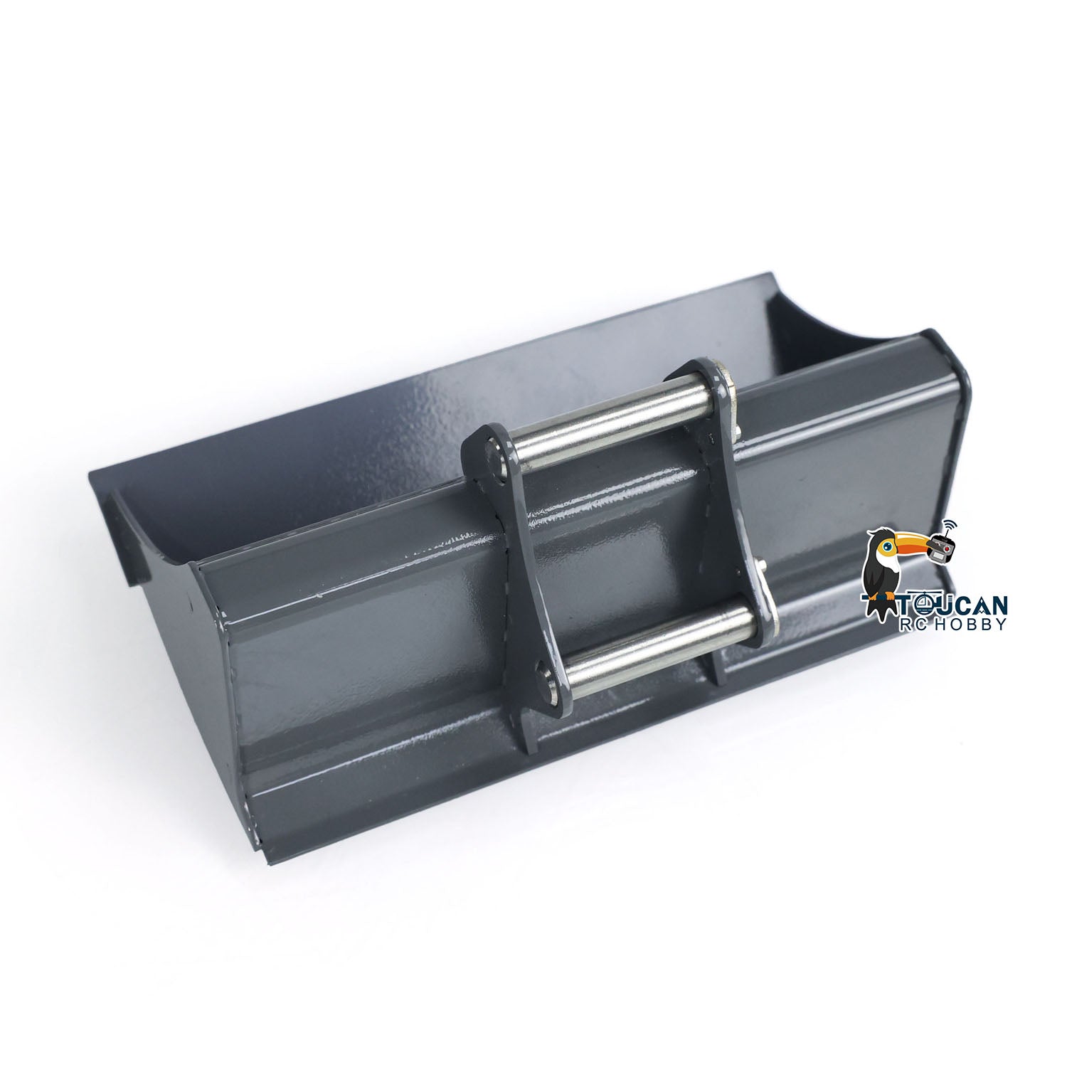 1:14 RC Hydraulic Excavator Metal Quick Release Coupler Bucket Upgrade Kit - Hydraulic System Pump Reversing Valve for EC160E Model - Perfect for RC Construction Simulation and DIY Hydraulic Projects