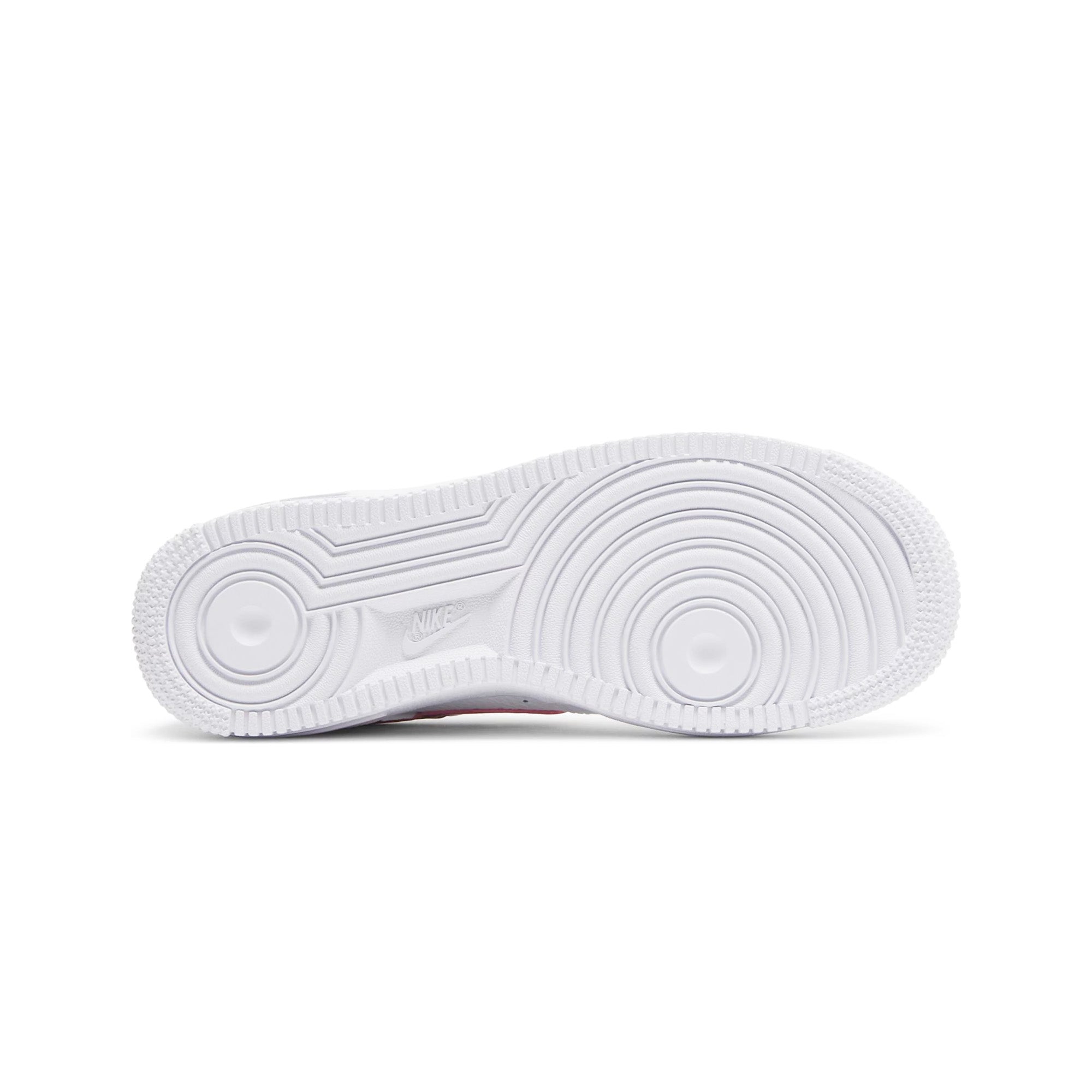 Nike Air Force 1 Low 'White Pink Glaze' GS Sneakers for Women (2021 Release) - Perfect for Casual Wear, Street Style & Sneaker Collection