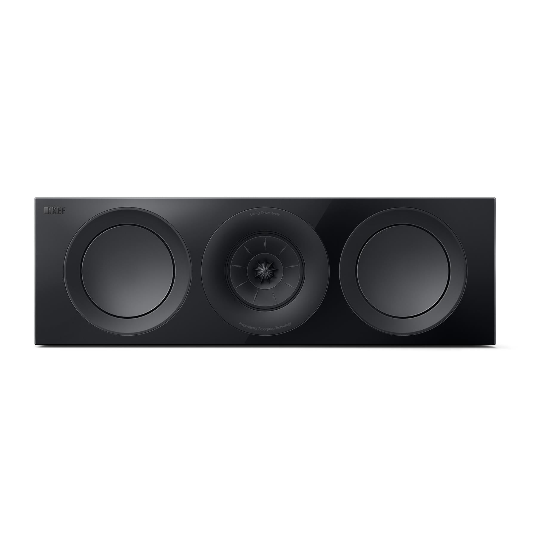 KEF R6 Meta Center Channel Speaker - High-Fidelity Home Theater Audio for Movies, Music & Gaming