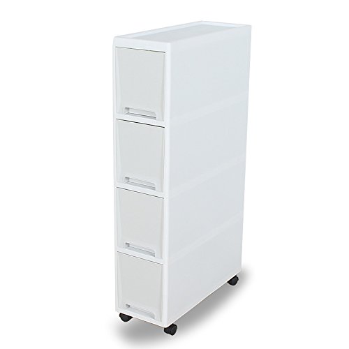 Narrow Rolling Storage Cart - 7.1