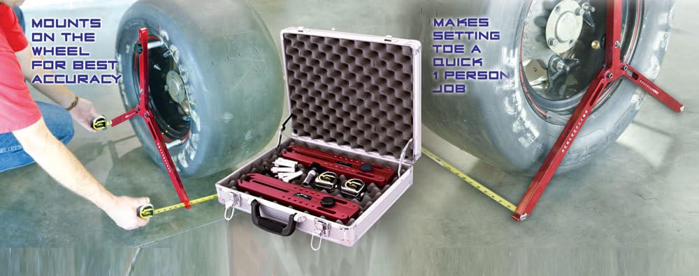 Longacre 52-79630 Quick Toe Setting Tool - Professional Wheel Alignment Tool for Cars & Trucks - Perfect for DIY Auto Repair & Garage Use