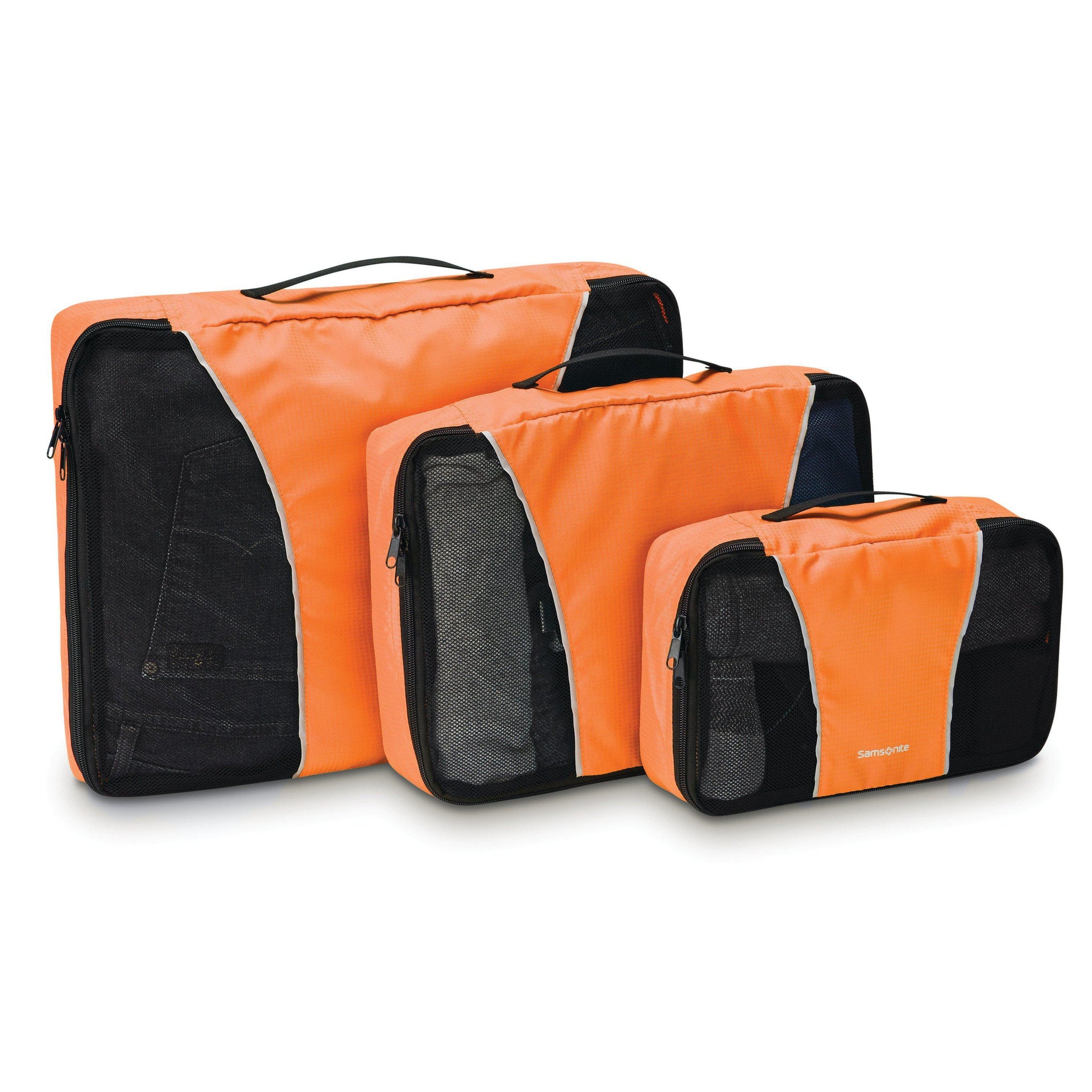 Samsonite 3-Piece Packing Cube Set - Lightweight Travel Organizers for Suitcases & Backpacks - Perfect for Business Trips, Vacations & Weekend Getaways