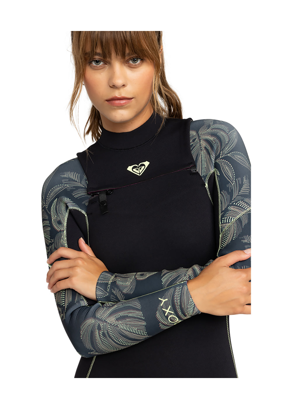 Roxy Women's Elite 3/2mm CZ GBS Steamer Wetsuit - Full Body Neoprene Surfing Suit for Women - Perfect for Surfing, Diving & Water Sports