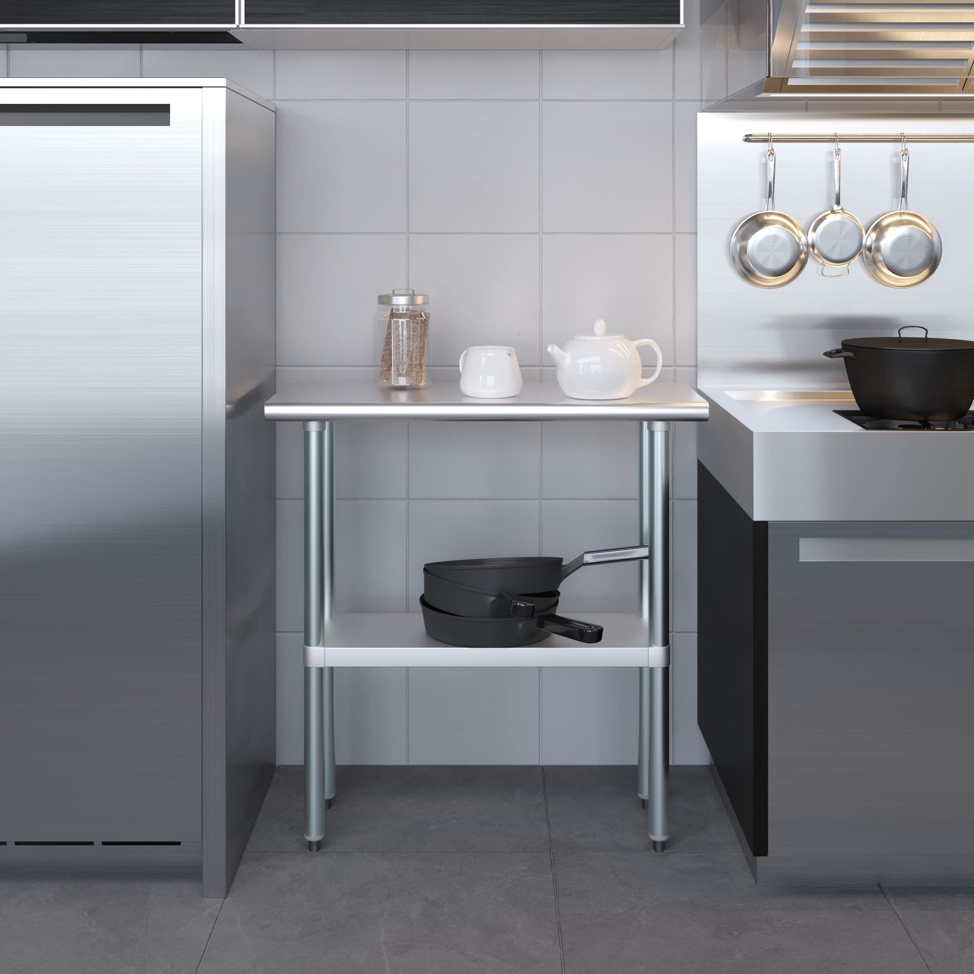 Stainless Steel Food Prep Work Table 14