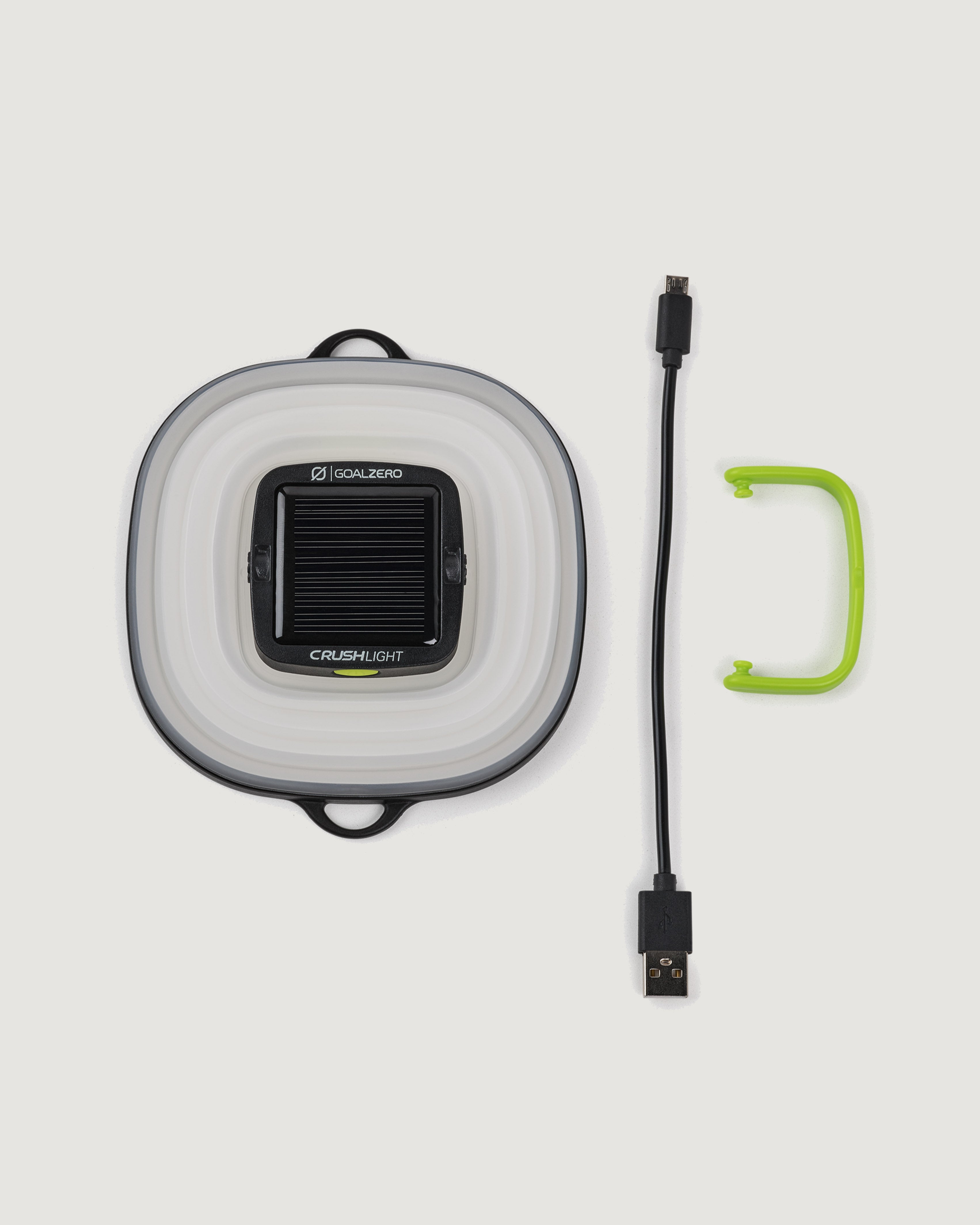 Goal Zero Crush Light Solar-Powered LED Lantern - Portable, Rechargeable, and Durable for Camping, Hiking, and Emergency Preparedness
