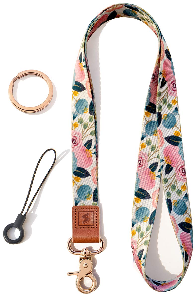 SENLLY Adjustable Neck Lanyard Strap for Keys, ID Badges & Keychains - Stylish Original Pattern Design for Work, School, Events & Travel Accessories