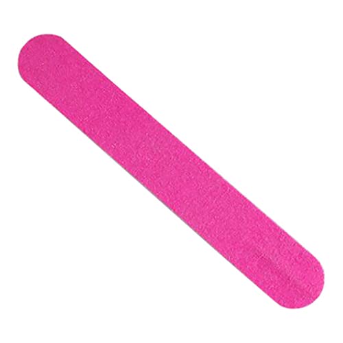 ZITIANY Professional Manicure Tool - 180/240 Grit Nail File for Natural & Acrylic Nails - Durable Solid Color Sandpaper Nail Buffer - Perfect for Home Salon, Nail Art & DIY Manicures