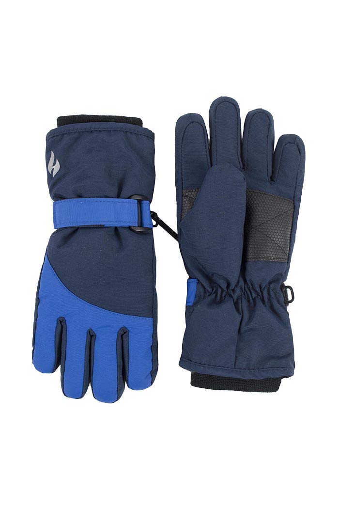 Heat Holders Boys & Girls Waterproof Fleece Insulated Winter Gloves - Warm Thermal Ski Gloves for Kids Outdoor Snow Sports & Cold Weather Activities