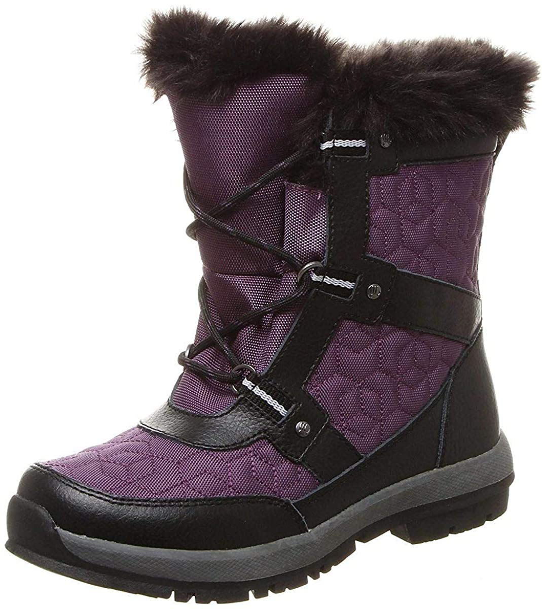 BEARPAW Women's Marina Winter Boots - Slip On Snow Boots for Women in Multiple Colors | Warm & Comfortable Cold Weather Boots for Outdoor Activities, Snow Days & Casual Wear
