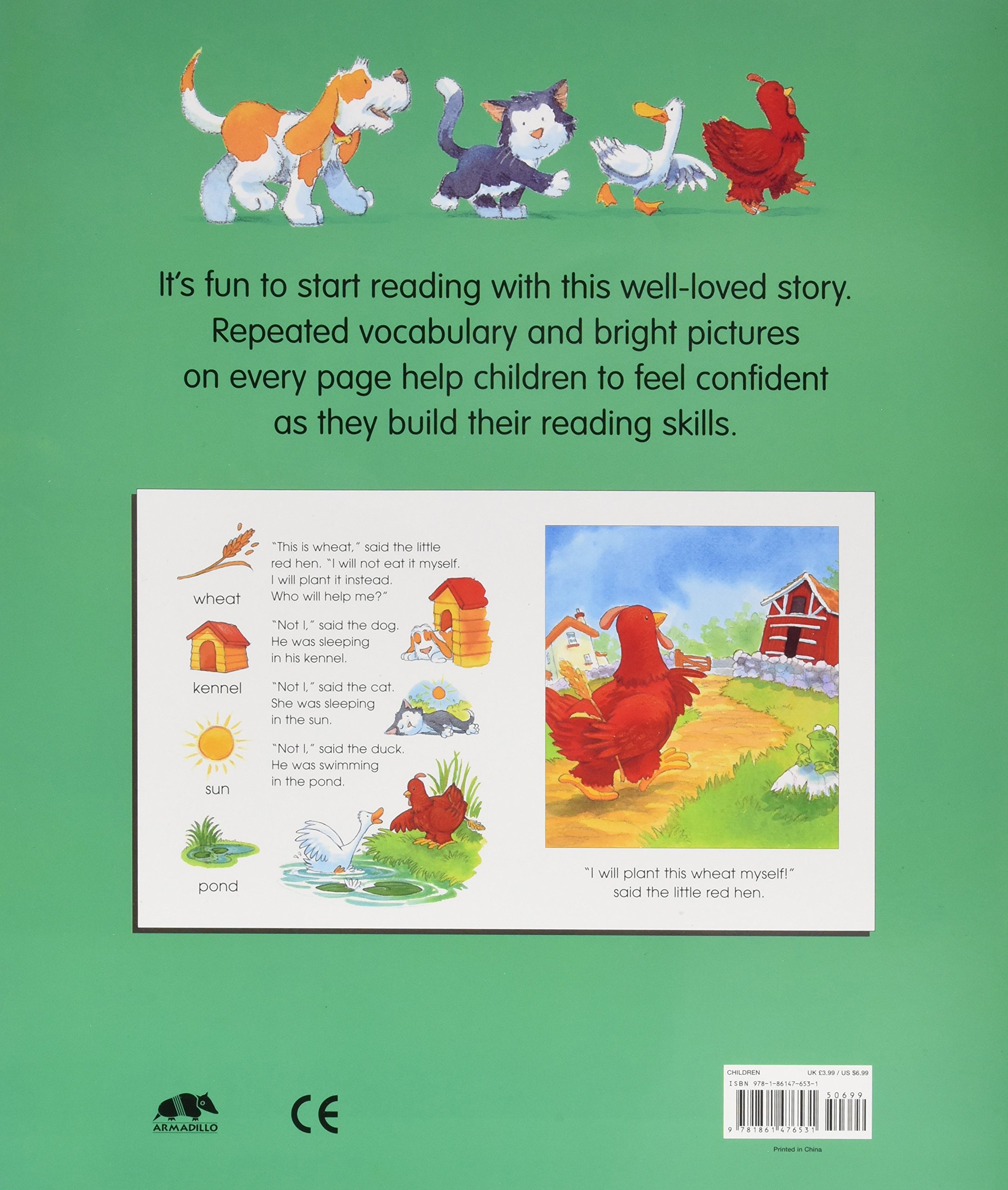 The Little Red Hen: Classic Children's Book for Early Reading | Perfect for Bedtime Stories & Classroom Learning