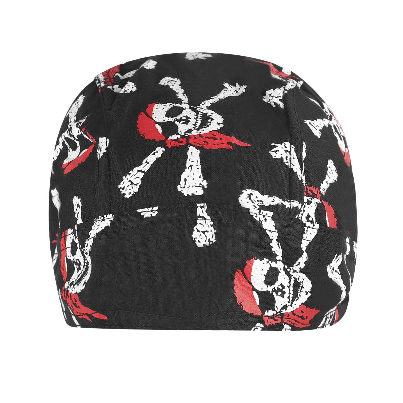Cycling Skull Cap - UV Protection Headband for Running, Cycling & Outdoor Sports - Moisture Wicking Sun Hat for Men & Women - Perfect for Halloween Pirate Costume & Active Lifestyle