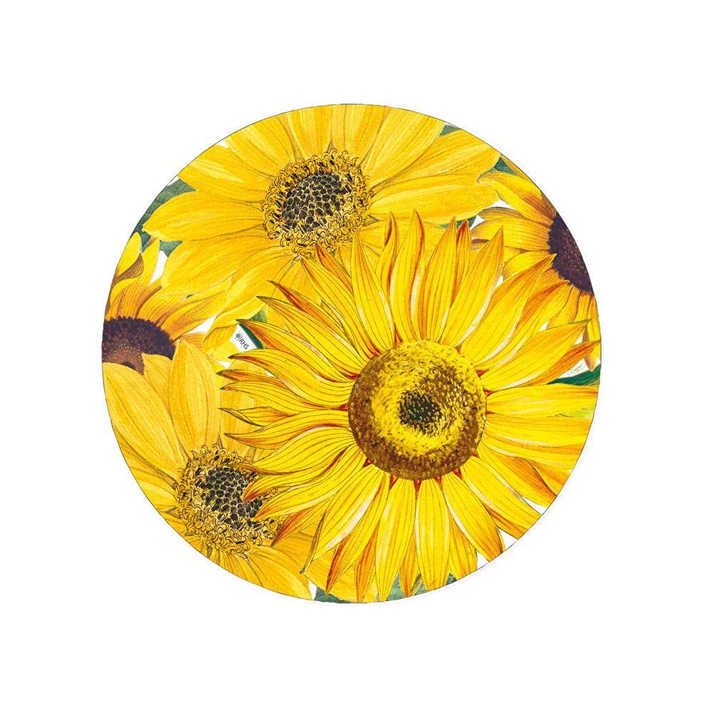 Sunflower-Themed Paper Plates for Salads & Desserts - Set of 8 | Perfect for Summer BBQs, Garden Parties & Picnics