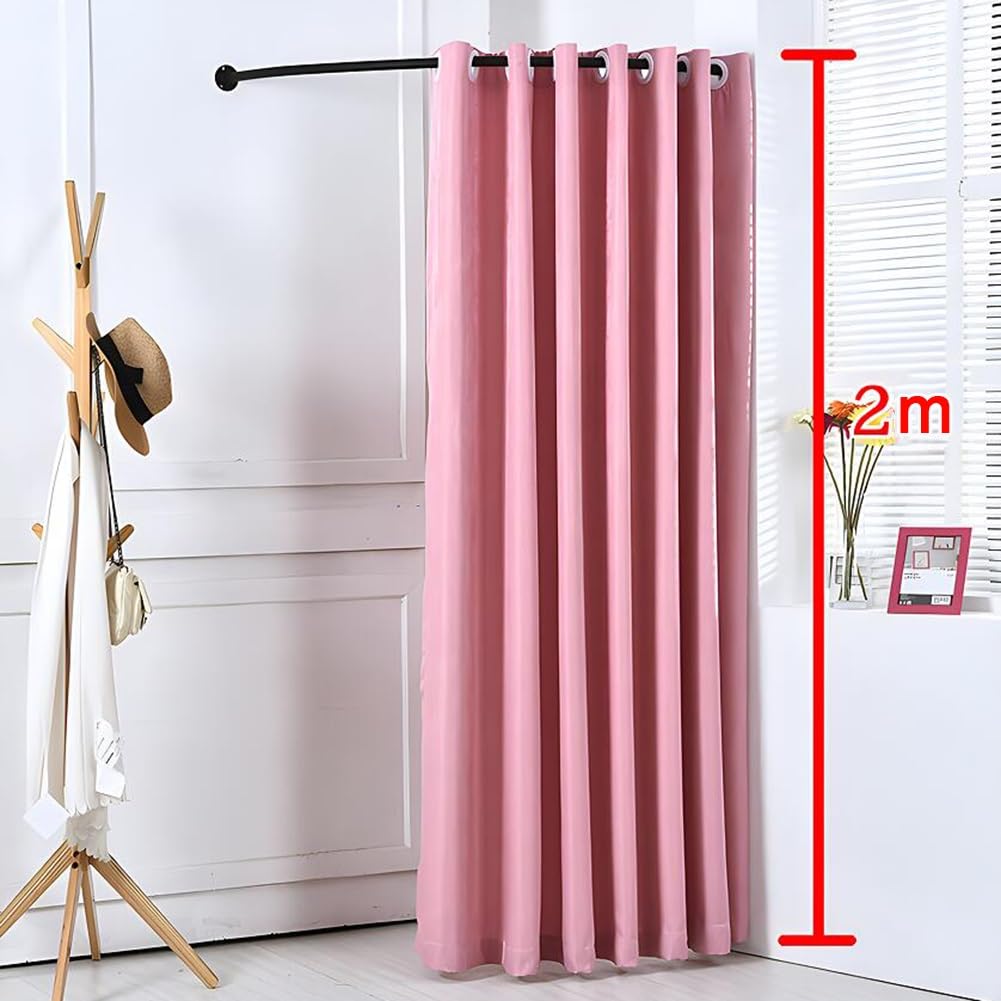 Portable Dressing Room with Shading Curtain & Hanging Rod - 90cm/35.4in Wall Mounted Changing Room for Privacy Protection, Clothing Store Fitting Room, Room Divider (Green) - Perfect for Home, Retail Stores, and Event Spaces