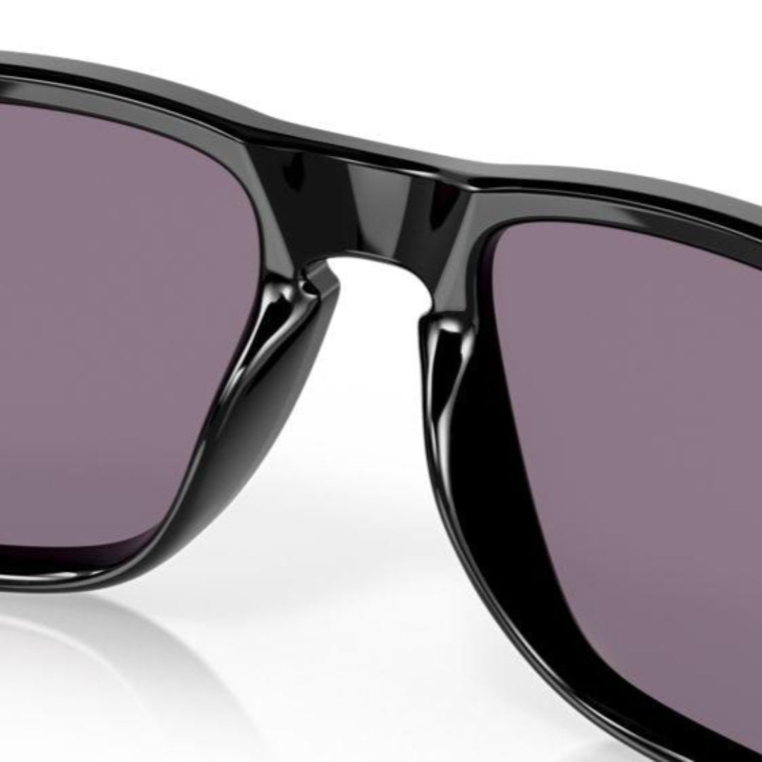 Oakley Holbrook XL Sunglasses - Polished Black Frame with Prizm Grey Lenses (Model 0OO9417-941727) | UV Protection for Outdoor Sports & Driving