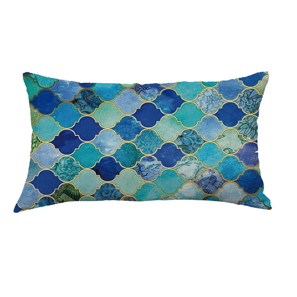 LOKODO Decorative Pattern Pillow Covers - Soft Cushion Cases for Sofa, Bed, Home & Car Decor - Perfect for Living Room, Bedroom & Vehicle Interior Styling