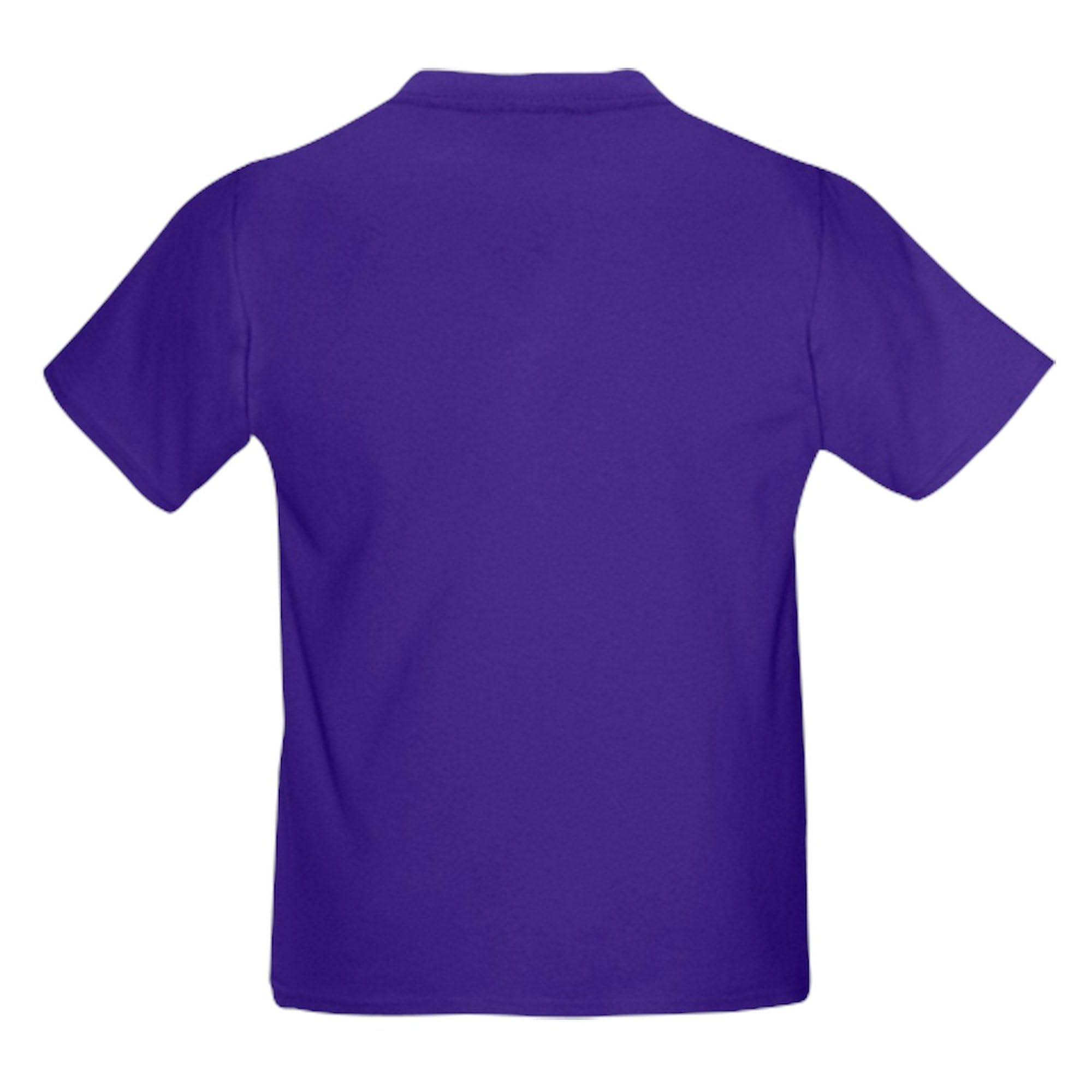 Marshmallow Kids Dark Cotton T-Shirt - Soft & Comfortable Boys/Girls Tee for Casual Wear, School & Playtime