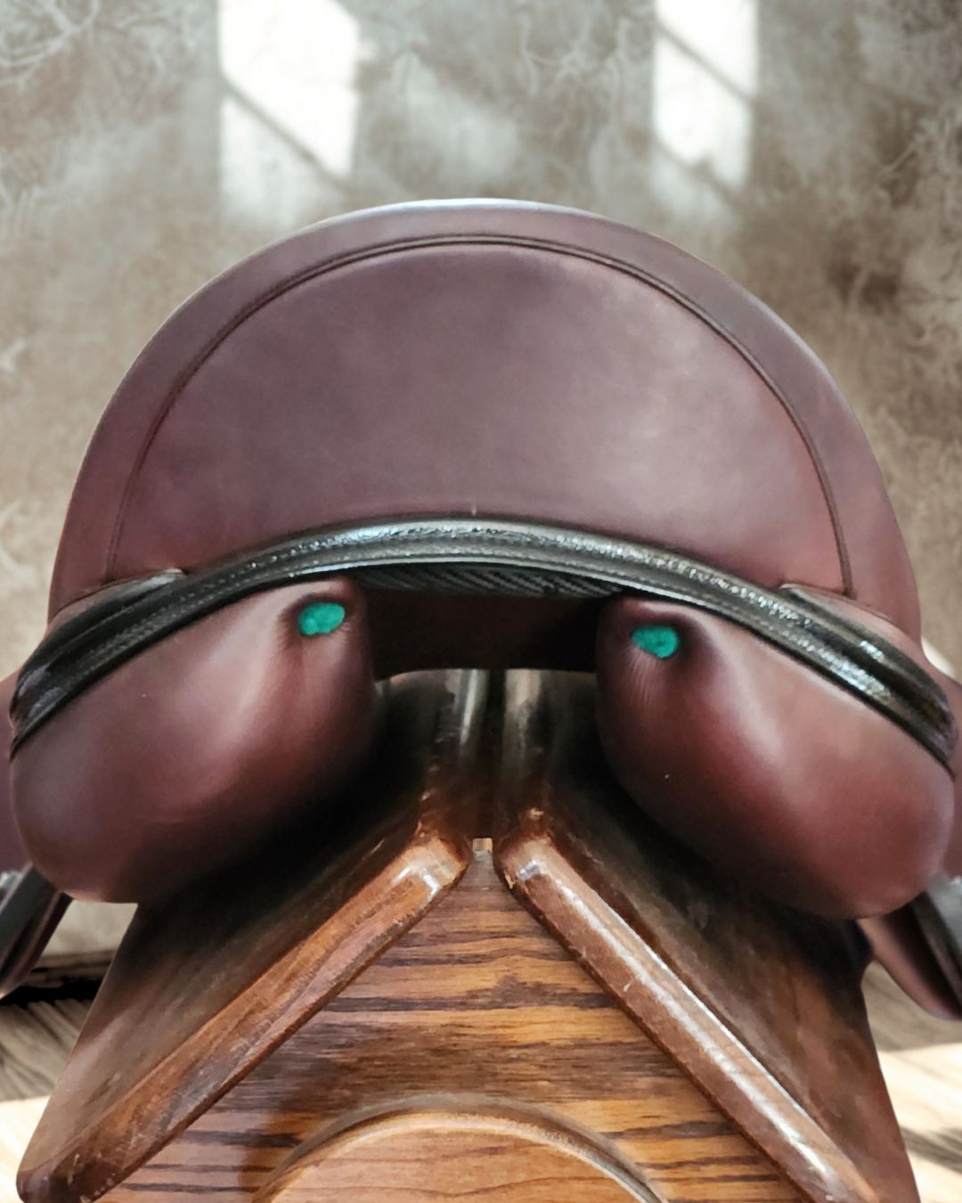 Equipe Glamour Custom E Carbon Dressage Saddle - Size 17 Medium | Premium English Riding Saddle for Dressage Competitions & Training