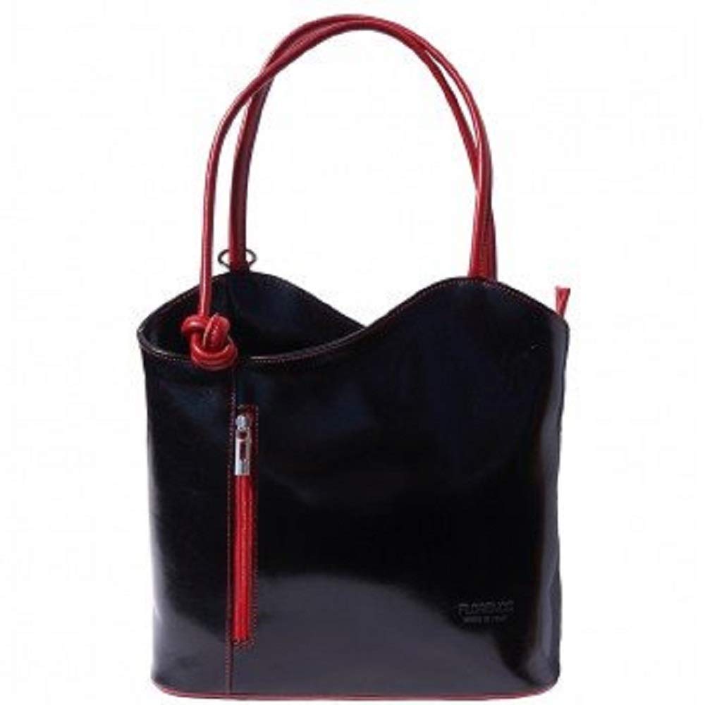 LaGaksta Convertible Leather Backpack Purse - Stylish & Easy Carry Women's Travel Bag for Work, School & Daily Commute