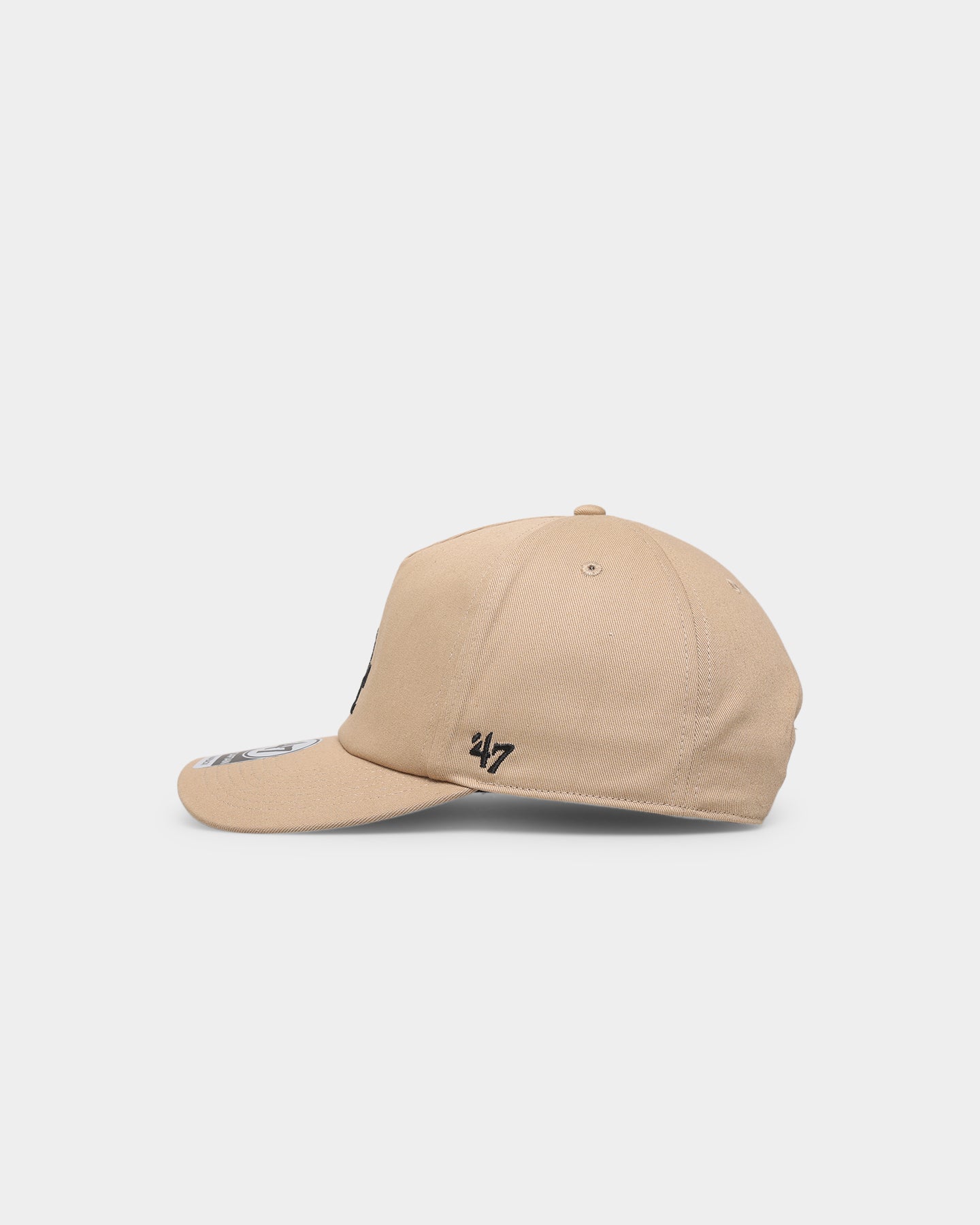 47 Brand Los Angeles Dodgers Nantasket Captain DTR Snapback Khaki Hat - Official MLB Baseball Cap for Men & Women - Perfect for Sports Games, Streetwear Fashion & Casual Outfits