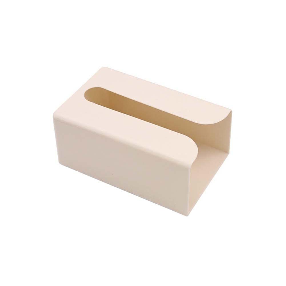 ACGrade Plastic Tissue Box Cover & Paper Towel Dispenser - White Bathroom & Kitchen Organizer for Dryer Sheets, Napkins, Toilet Paper | Ideal for Bathroom, Bedroom, Kitchen Countertop Storage