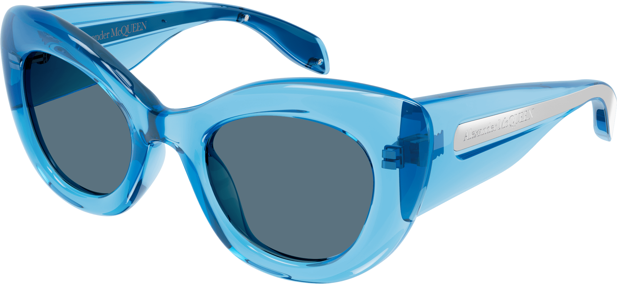 Alexander McQueen AM0403S Sunglasses - Luxury Designer Shades for Women & Men - UV Protection & Fashion Statement - Perfect for Travel, Beach & Everyday Wear
