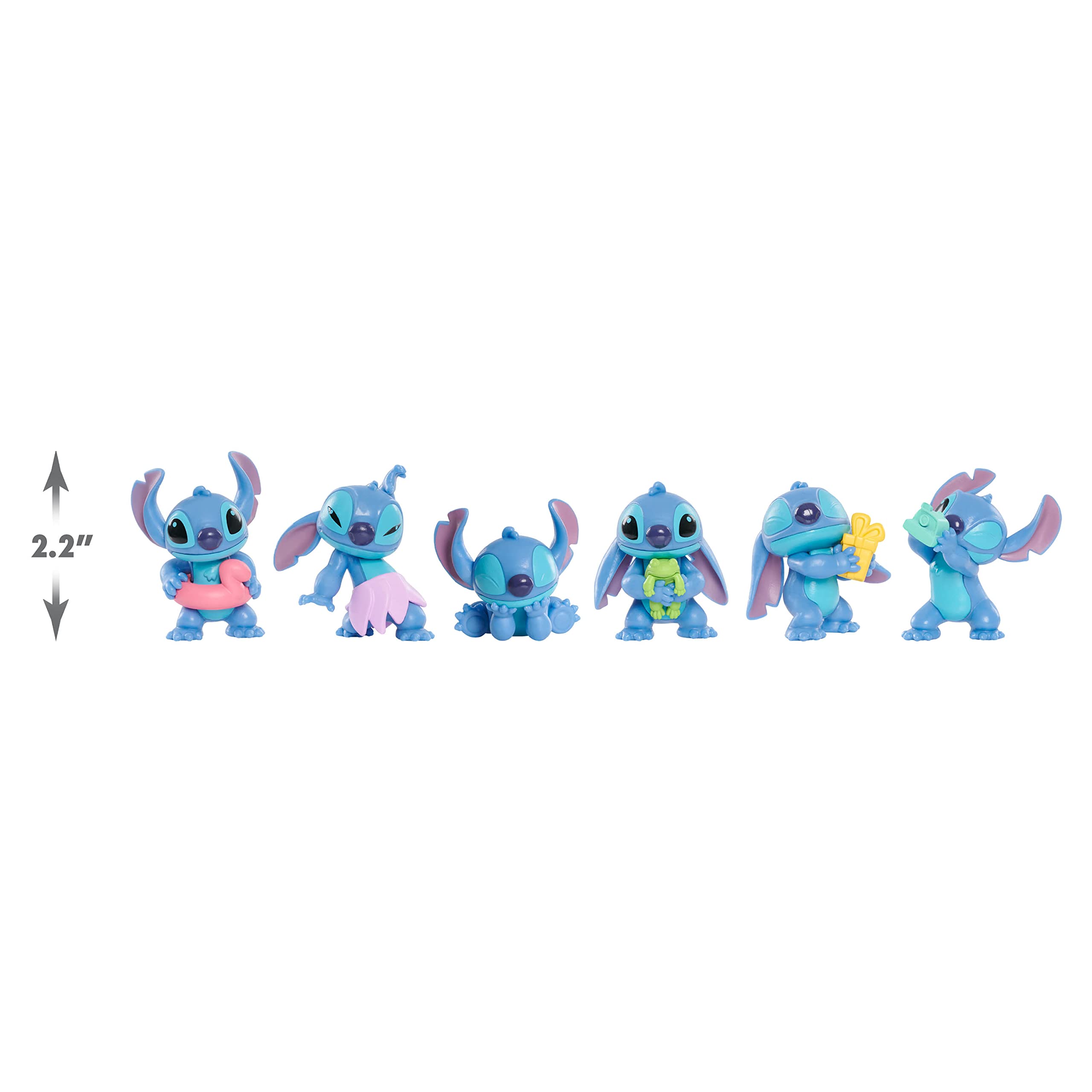Disney Stitch Surprise Easter Eggs Basket - Officially Licensed Kids Toys for Ages 3+ by Just Play - Perfect for Easter Gifts, Birthday Party Favors & Easter Egg Hunt Activities