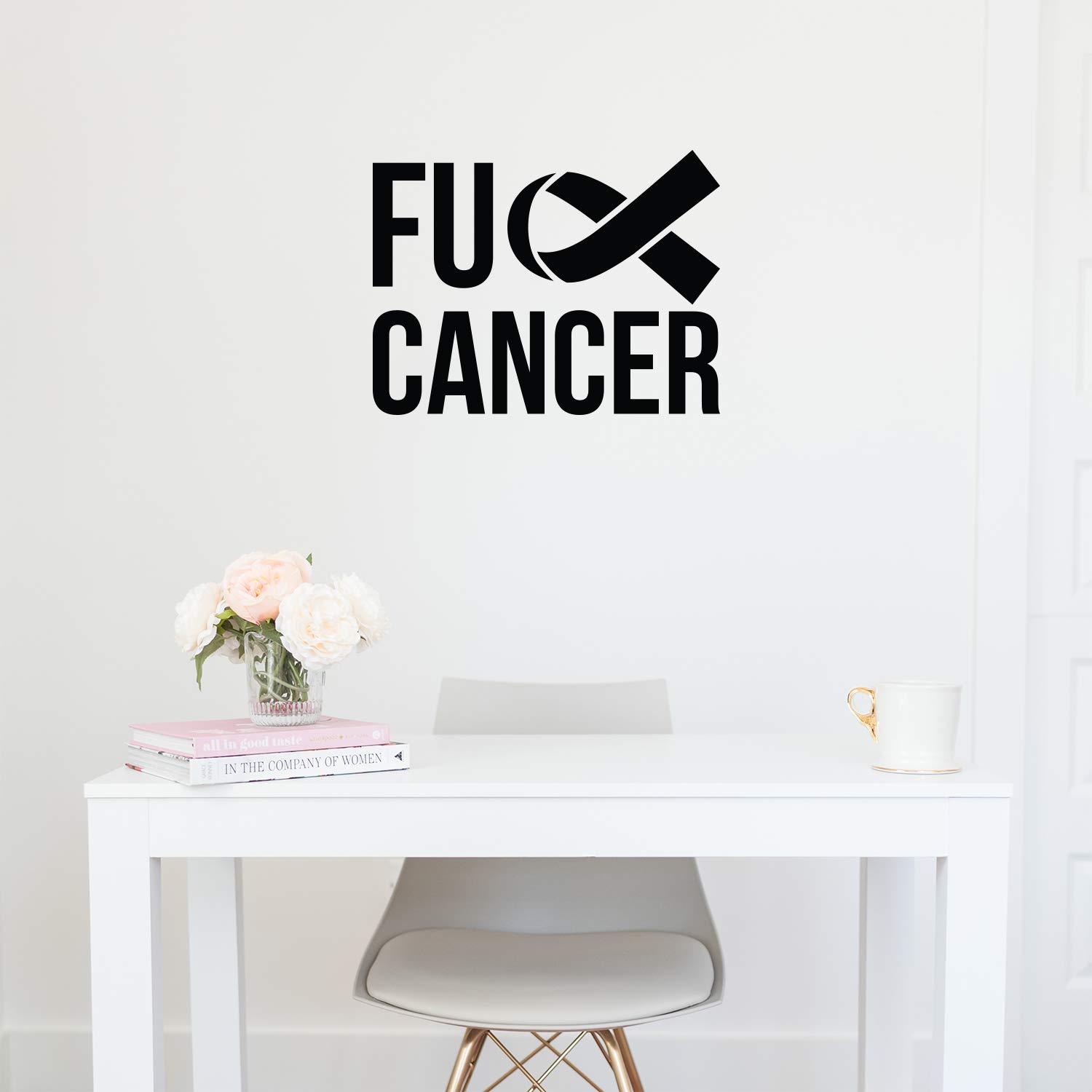 F*ck Cancer Vinyl Wall Decal - 17