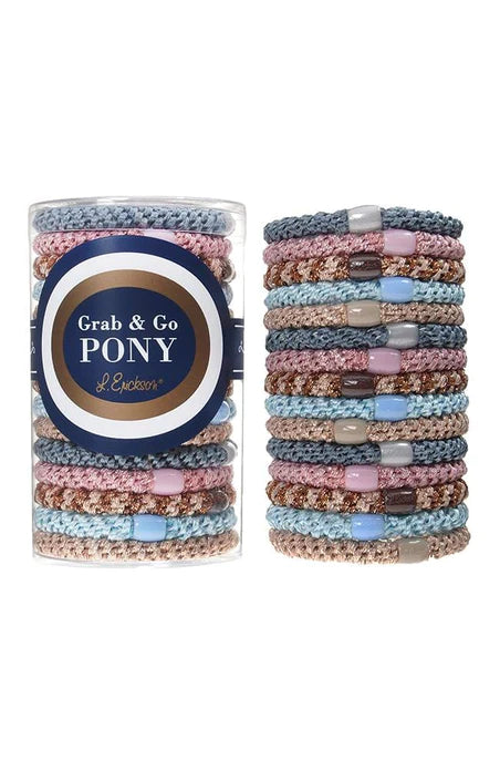 Ballerina Hair Ties - No Slip Ponytail Holders for Women & Girls | Perfect for Workouts, Yoga, Running & Everyday Use