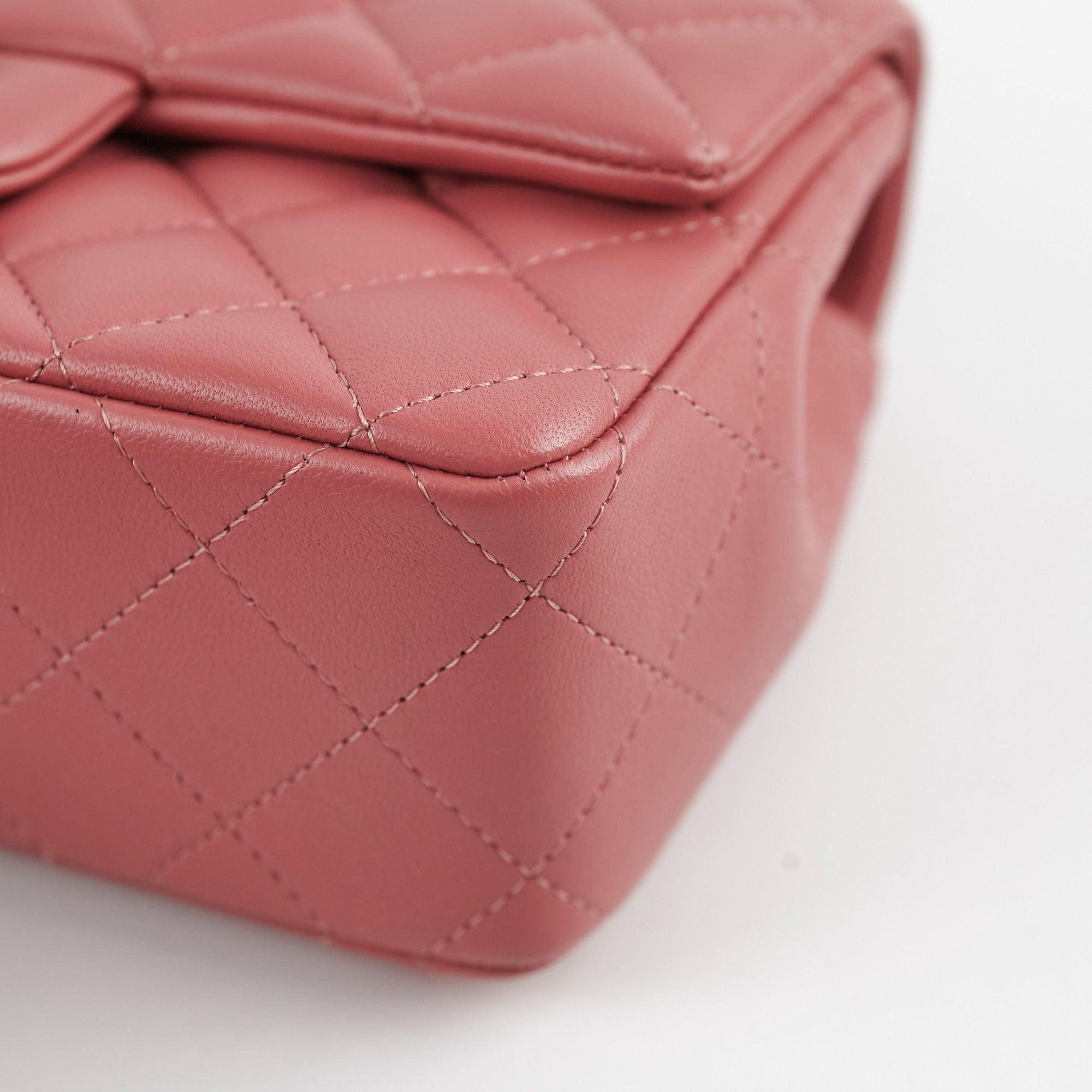 Chanel Mini Rectangular Flap Bag in Pink - Luxury Quilted Leather Crossbody Bag for Women | Perfect for Date Night, Parties & Special Occasions